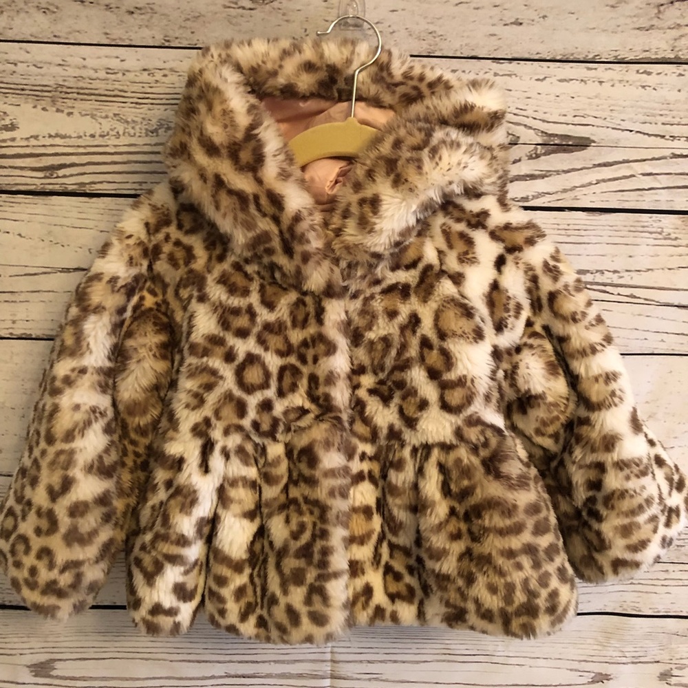 Monnalisa Bebe fur coat